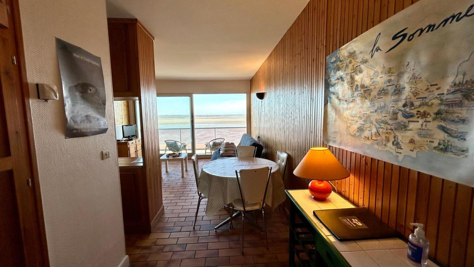 Studio Avec Balcon, Vue Panoramique Sur La Baie Le Crotoy Eksteriør bilde