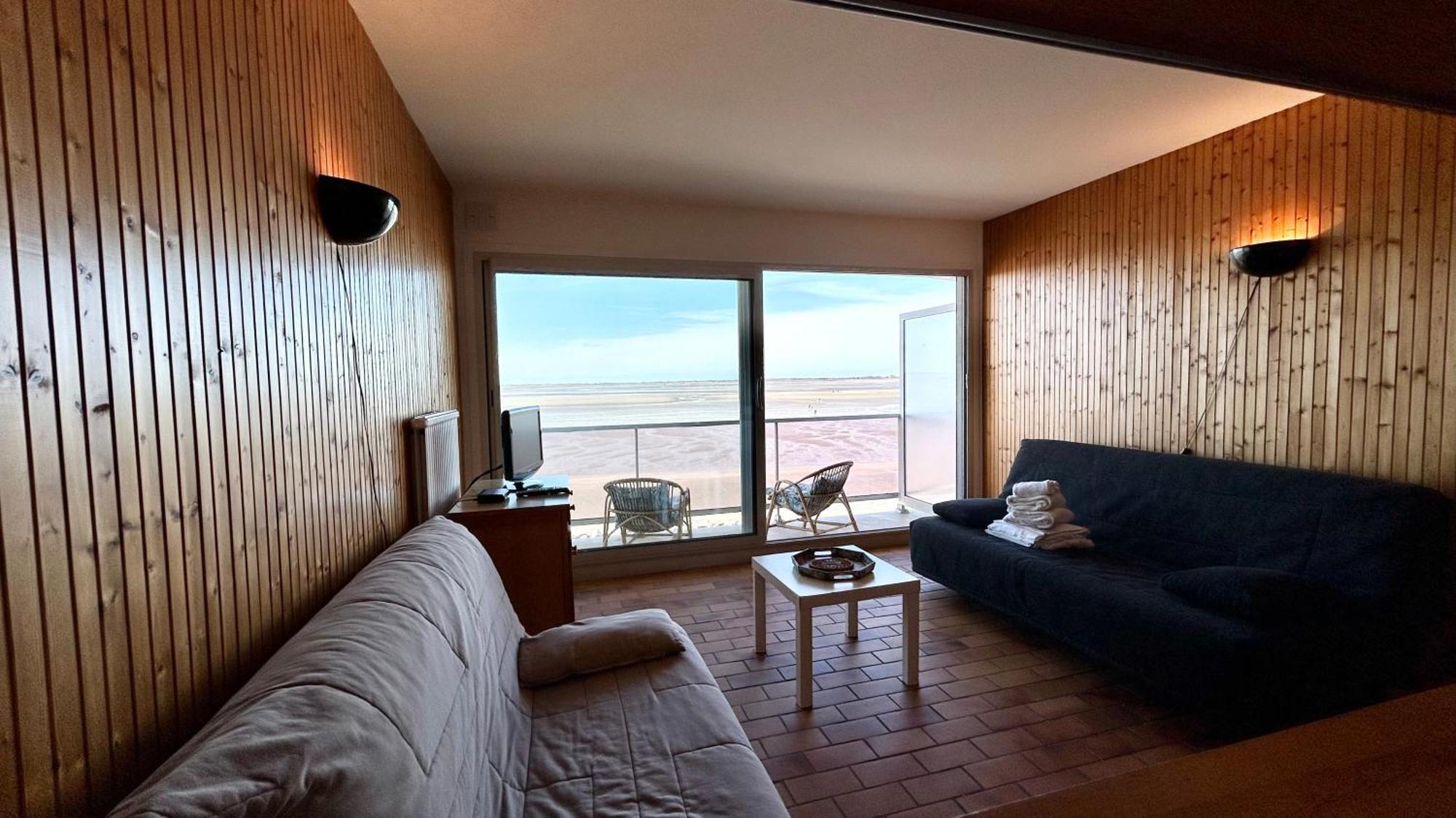 Studio Avec Balcon, Vue Panoramique Sur La Baie Le Crotoy Eksteriør bilde