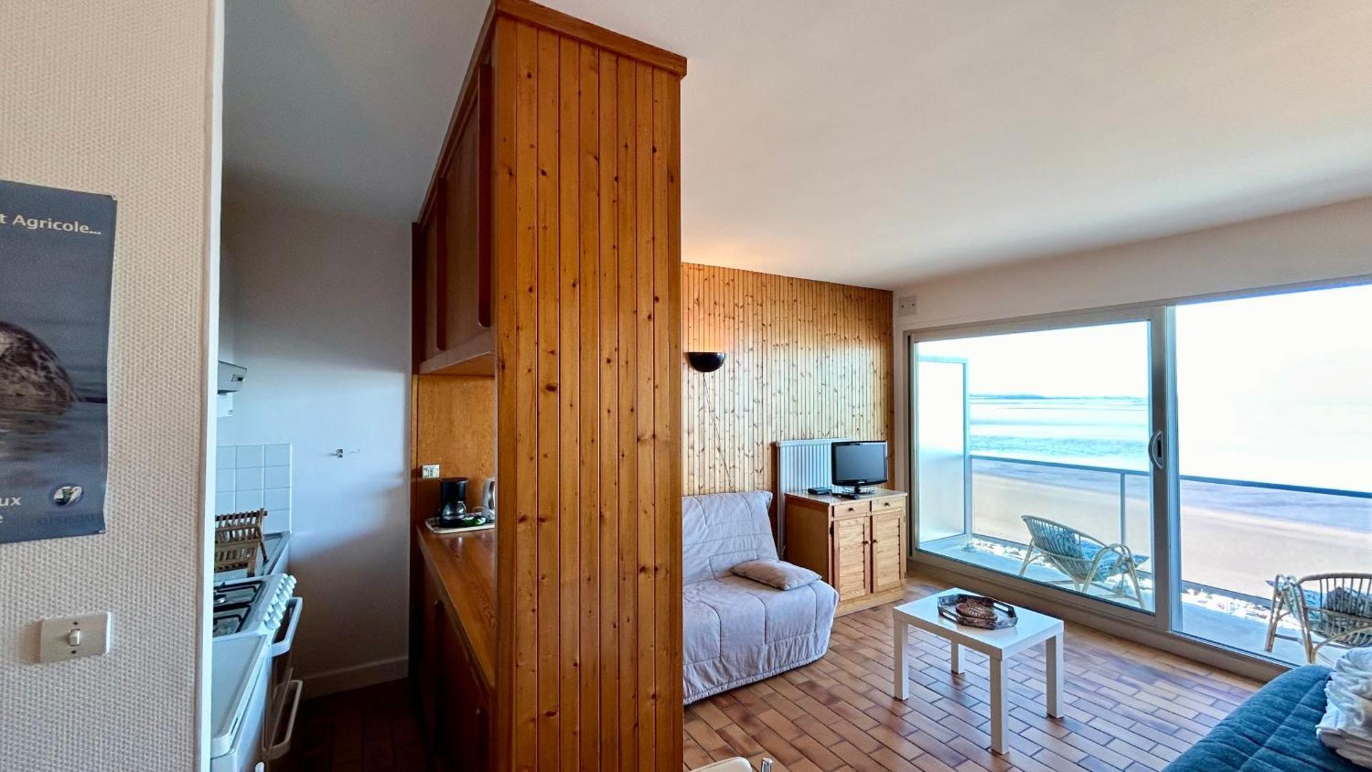 Studio Avec Balcon, Vue Panoramique Sur La Baie Le Crotoy Eksteriør bilde